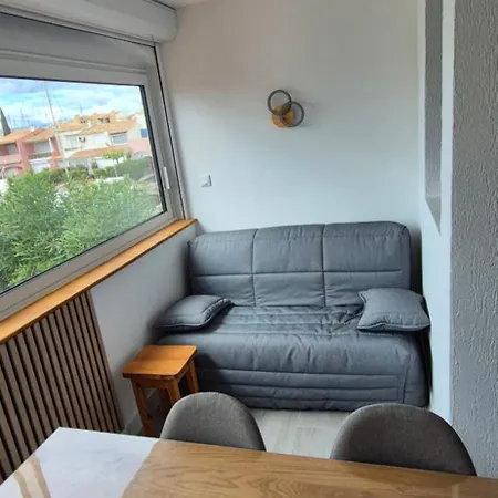 Apartment 4 Pers, Vue Mer, Parking, Wifi, Ponton Agde