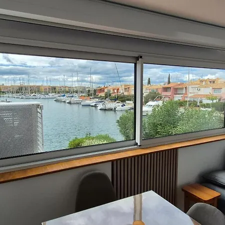 Apartment 4 Pers, Vue Mer, Parking, Wifi, Ponton