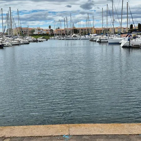 4 Pers, Vue Mer, Parking, Wifi, Ponton Apartment