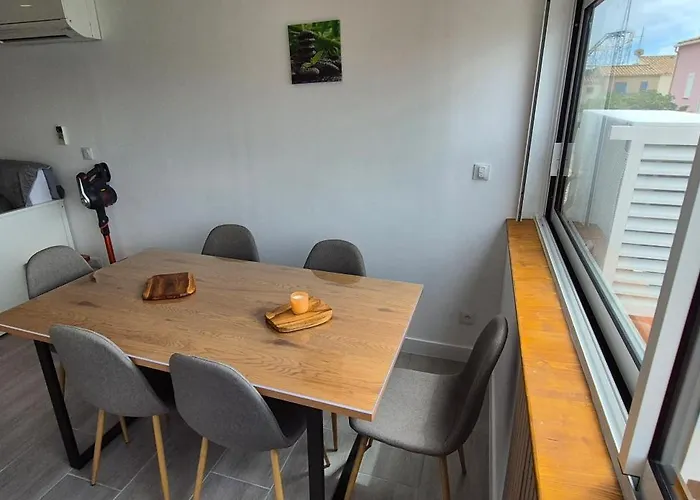 4 Pers, Vue Mer, Parking, Wifi, Ponton