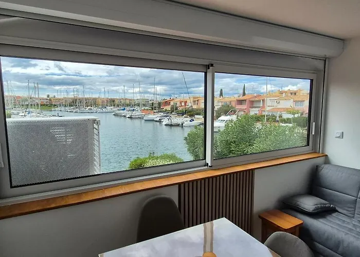 Appartamento 4 Pers, Vue Mer, Parking, Wifi, Ponton