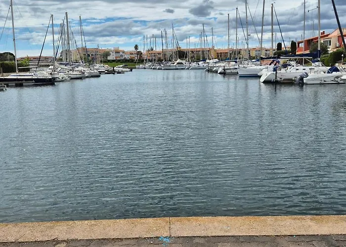 4 Pers, Vue Mer, Parking, Wifi, Ponton Appartamento